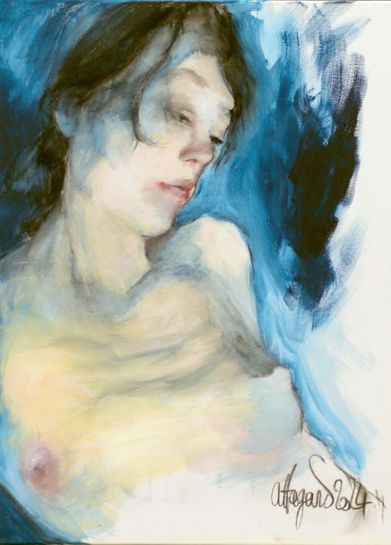 Sorrow - a Paintings by Affagard